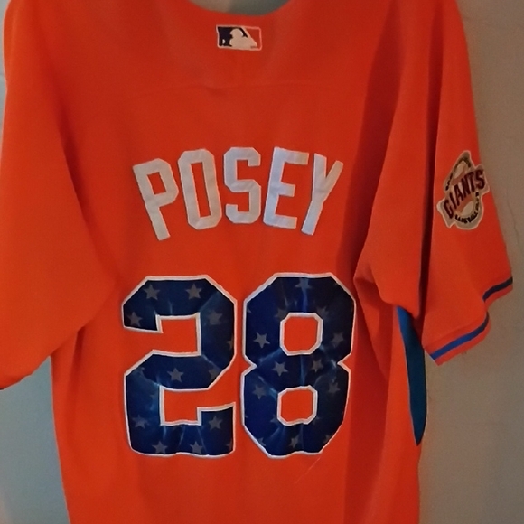 Majestic Orange All-Star Game Jersey - Picture 2 of 4